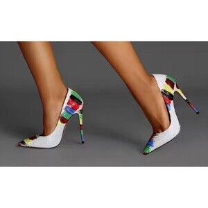 Wetkiss Pointed Toe Stiletto Pumps Women’s Size 12